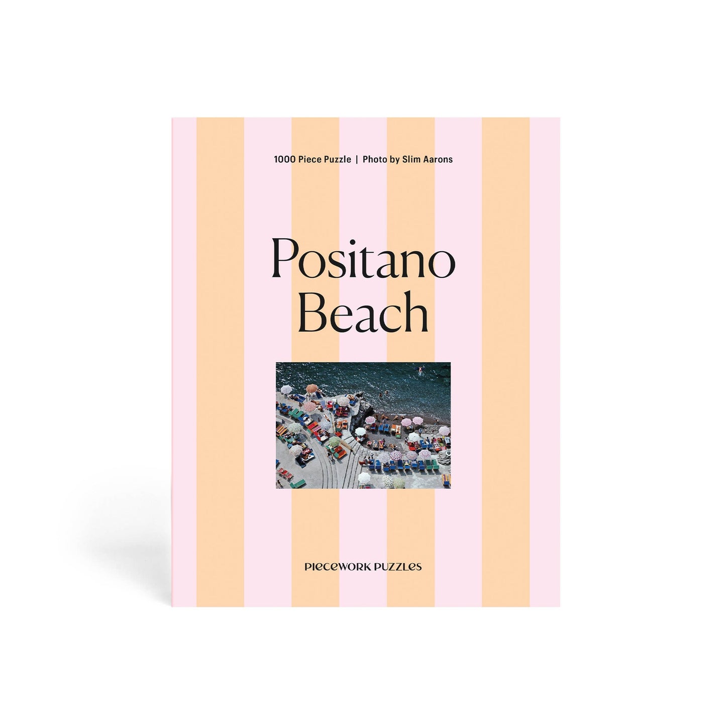Piecework | 'Positano Beach' Slim Aarons Collab - 1000 pieces puzzle - The Malo Life