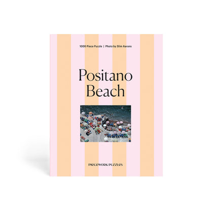 Piecework | 'Positano Beach' Slim Aarons Collab - 1000 pieces puzzle - The Malo Life