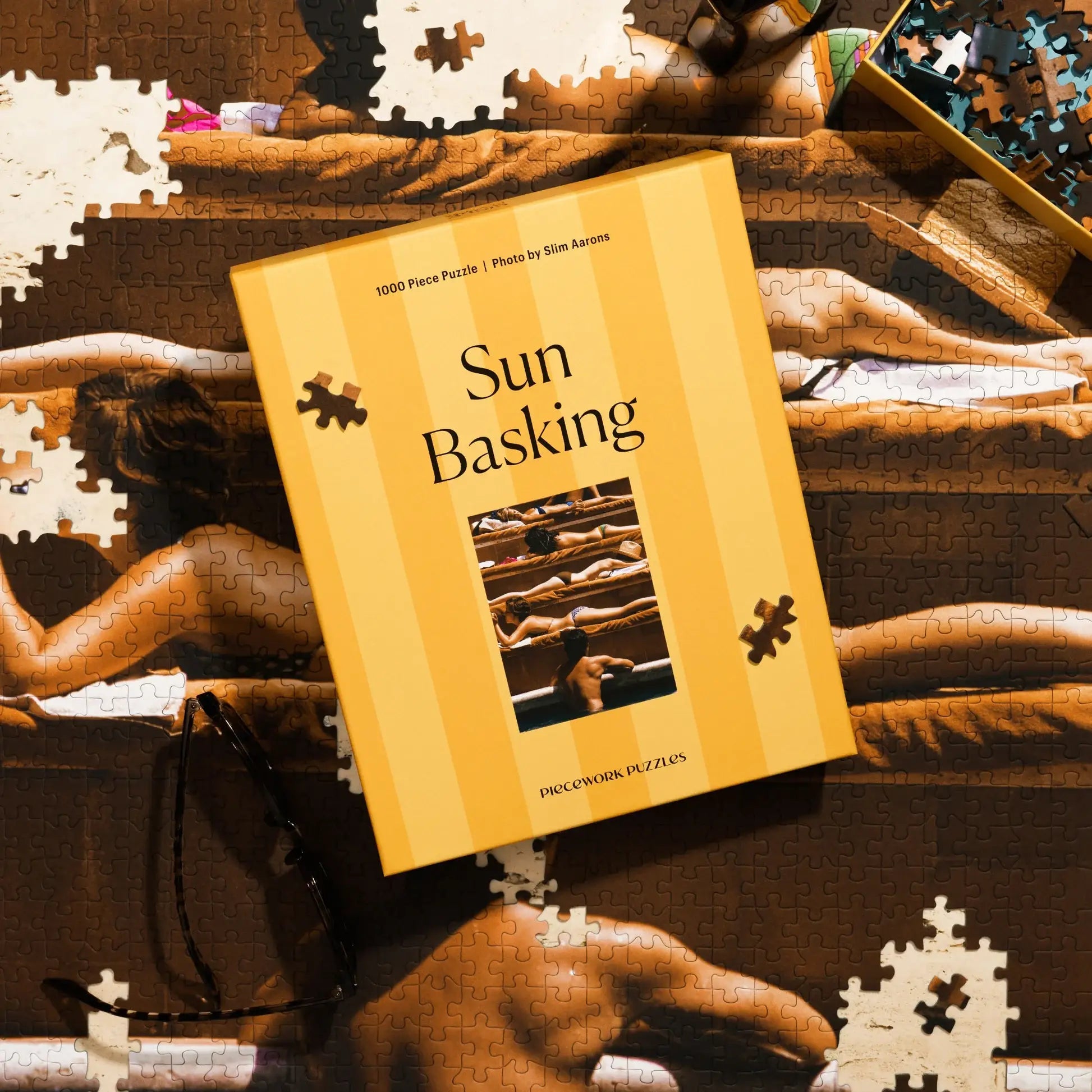 Piecework | 'Sun Basking' Slim Aarons Collab 1000 Piece Puzzle - The Malo Life