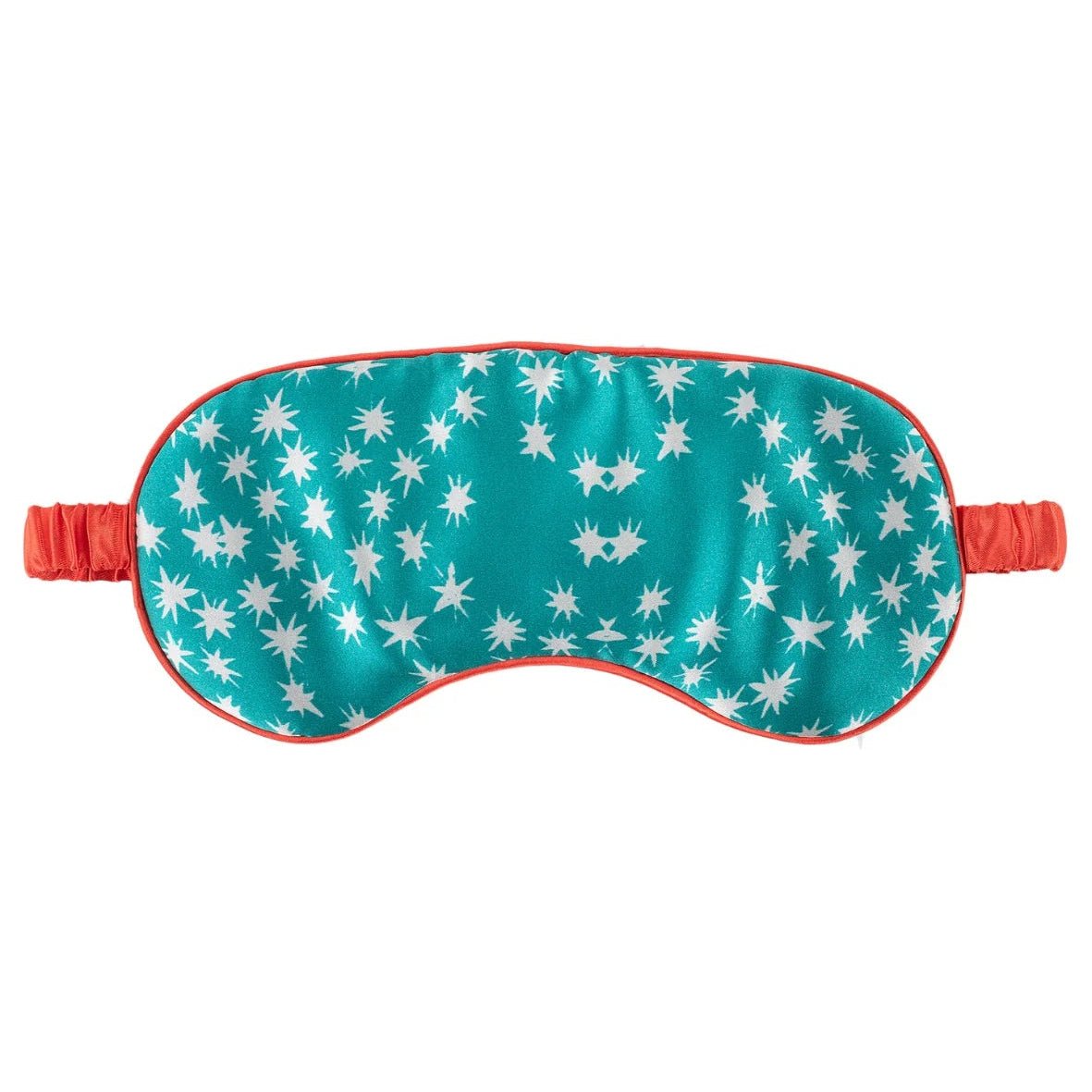 Silk Eye Mask / "Teal Stars" - The Malo Life