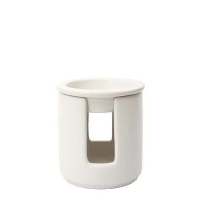 Stoneglow | Ceramic Wax Melter – White - The Malo Life