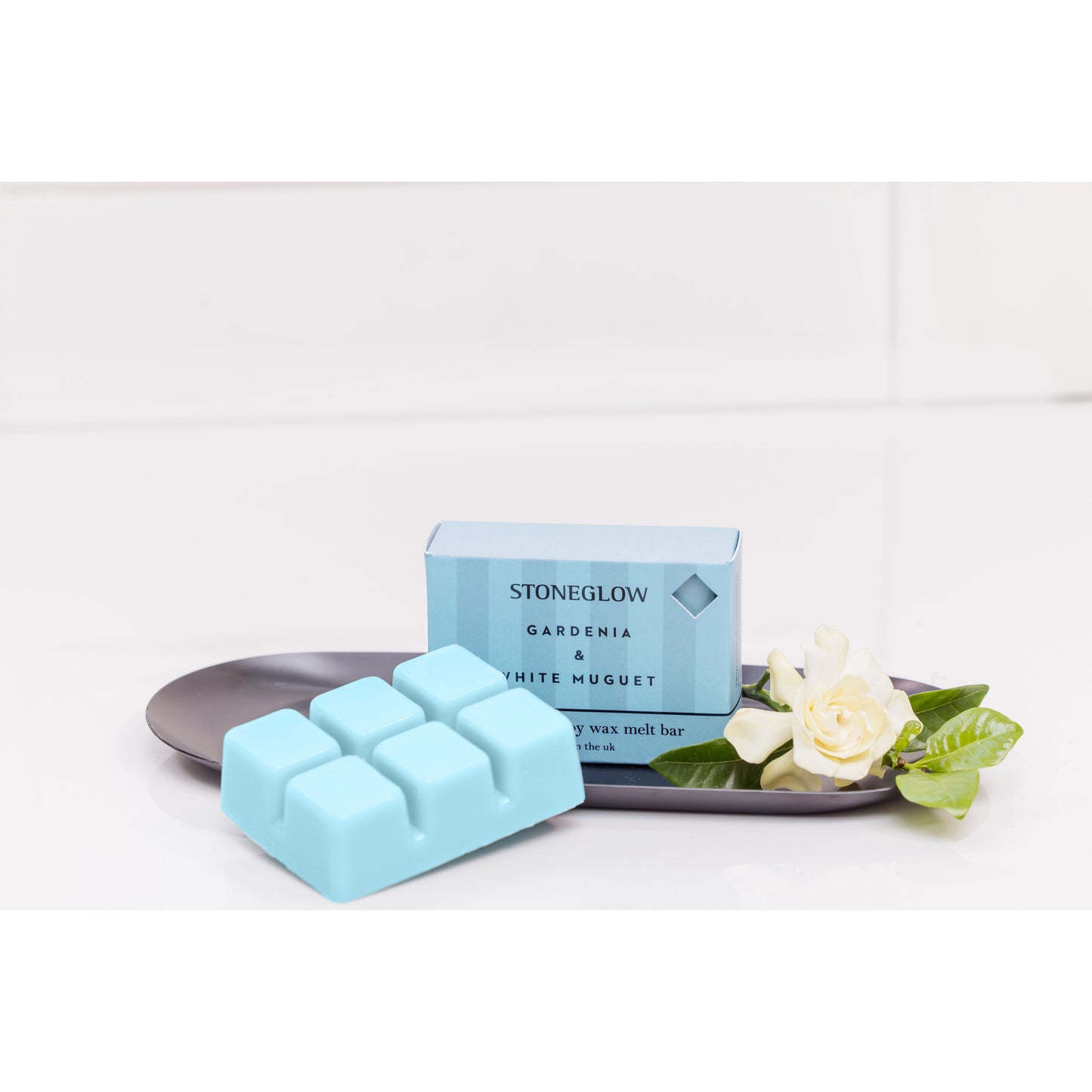 Stoneglow | Gardenia & White Muguet Soy Wax Melt Bar - The Malo Life