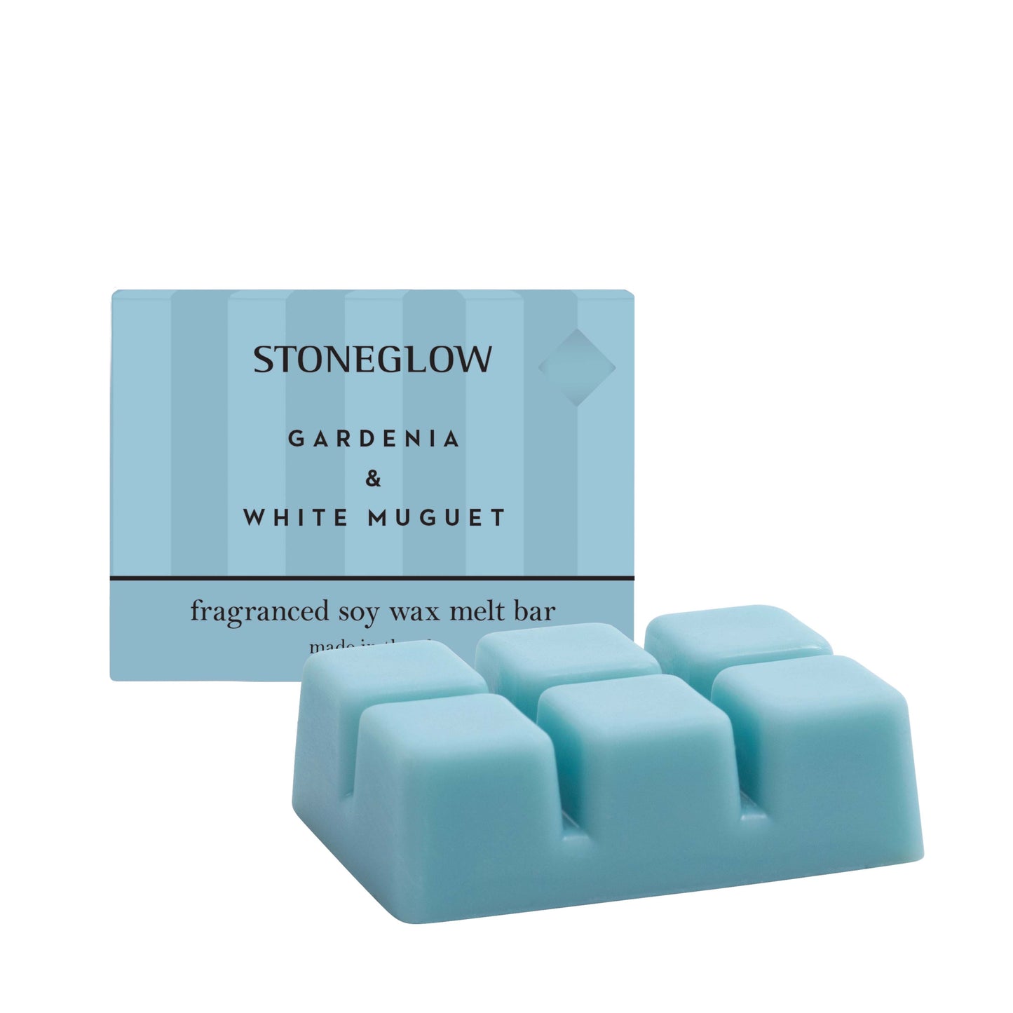 Stoneglow | Gardenia & White Muguet Soy Wax Melt Bar - The Malo Life